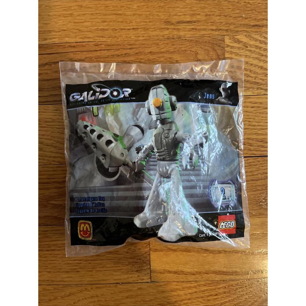Lego (4042) Galidor Jens Polybag - McDonalds Happy Meal Toy #2 -Vintage 2002